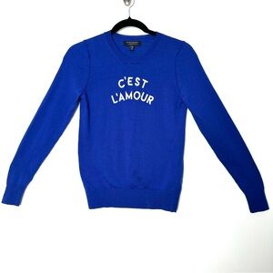 Banana Republic Blue Crew Neck Sweater